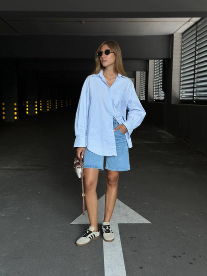 Women’s Beige Suede Sneakers with Black Stripes